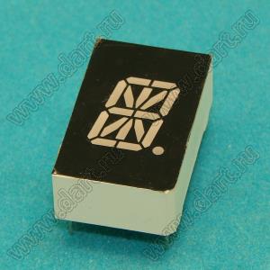 1-разр. 0.5 дюйм. 16-сегм. 5105 серия