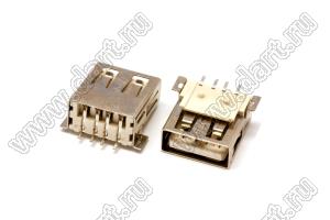 US01-661 розетка USB2.0 на плату SMD тип A