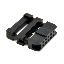 4400-10SR (IDC2-10F, DS1017-10NA2B, JILN-532310SBN0BW01) розетка IDC, шаг 2,0x2,0мм на плоский кабель (шлейф), имеющий шаг 1,0 мм; 2x5-конт.