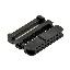 4400-18SR (IDC2-18F, DS1017-18NA2B) розетка IDC, шаг 2,0x2,0мм на плоский кабель (шлейф), имеющий шаг 1,0 мм; 2x9-конт.