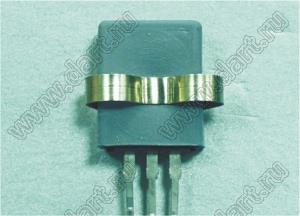 TO-220ST фиксатор транзистора; сталь нержавеющая; цвет серебристый