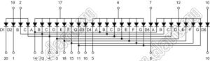 BJ3432HY индикатор светодиодный; 0.33"; 3,5-разр.; 7-сегм.; желтый; общий анод