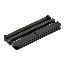 4400-40SR (IDC2-40F, DS1017-40NA2B) розетка IDC, шаг 2,0x2,0мм на плоский кабель (шлейф), имеющий шаг 1,0 мм; 2x20-конт.
