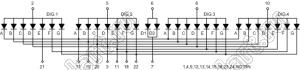 BJ3491BG индикатор светодиодный; 0.39"; 4-разр.; 7-сегм.; желто-зеленый; общий анод