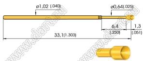 GKS-075-203-090-A2000 контакт-пробник