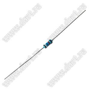 MF 1/4W 162R F резистор металлопленочный; 1/4Вт; 162(Ом); 1%