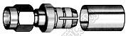 JC3.650.045 (SMA-C-J5D) разъем ВЧ 50 Ом для гибкого кабеля