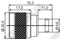 JC3.640.074 (BNC/UHF-KJ) переходник ВЧ