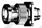 JC3.650.009 (BNC-JF) разъем ВЧ 50 Ом фланцево-монтажный
