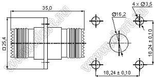 JC3.640.276 (UHF-KKF) переходник ВЧ