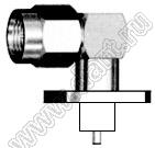 JC3.650.056 (SMA-50JWFD) разъем ВЧ 50 Ом микрополосковый угловой