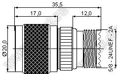 JC3.640.036 (N/UHF-JK) переходник ВЧ