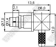 JC3.650.201 (PHL-SAWY) разъем высокочастотный специальный