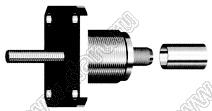JC3.650.222 (N-CF-3-A) разъем ВЧ для гибкого кабеля