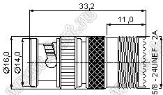 JC3.640.082 (BNC/UHF-JK) переходник ВЧ