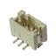 A2001-03AB (B3B-PH-SM4-TB, WB-03SMD) вилка для поверхностного (SMD) монтажа прямая; шаг 2,00мм; 3-конт.; нейлон-66/луженый медный сплав; цвет натуральный