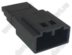 DJ7051B-0.7-11-assembly (5179294316) корпус разъема автомобильного внутреннего 0,7 мм