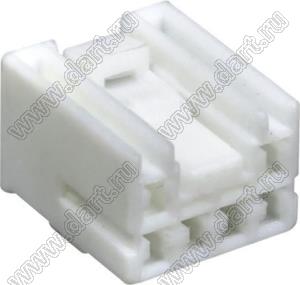 DJ7063-2.2-21-assembly (1317) корпус разъема автомобильного внутреннего 2,0 мм
