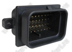 DJ3344S-1.0-10A (1281004716) разъем штырьковый автомобильный внутренний 1,0 мм