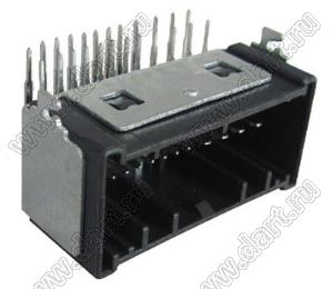 DJ7245E-1.0/2.2-10AW (7416253116) разъем штырьковый автомобильный внутренний