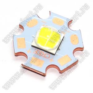 XHP-70-6V светодиод мощный на медной плате; P=25Вт; VF=6В; I=4,5А; Φν=4000лм; 6000…6500К