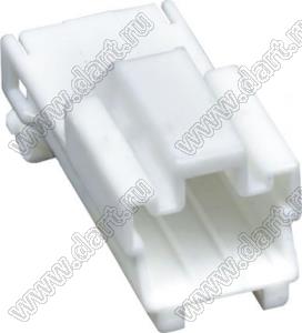 DJ7032Y-1.8-11 (1277) корпус разъема автомобильного внутреннего 1,8 мм