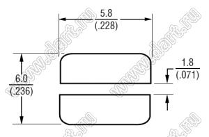 SDR0604-330KL дроссель SMD неэкранированный; L=33мкГн; Irms=0,88А (макс.)