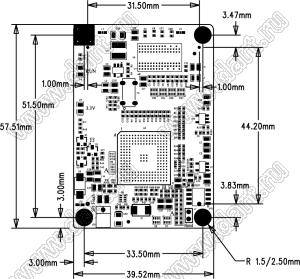 CM-SAM9X25 atmel AT91SAM9X25 CPU Board