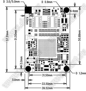 CM-SAM9G45 atmel AT91SAM9G45 CPU Board