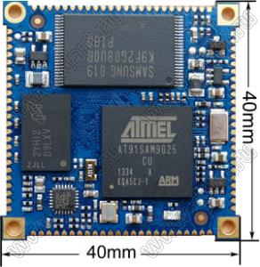 CORE9G25 low cost Linux Embedded SMD module