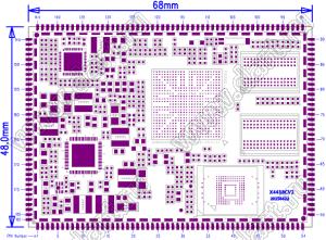 CORE4418 cortex-A9 S5P4418 CPU Module