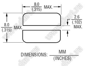 SDR0805-470KL дроссель SMD неэкранированный; L=47мкГн; Irms=1А (макс.)