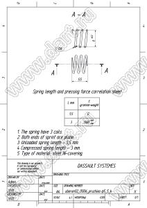 Pruzhina 5_5 пружина цилиндрическая L=5 мм, D=5 мм