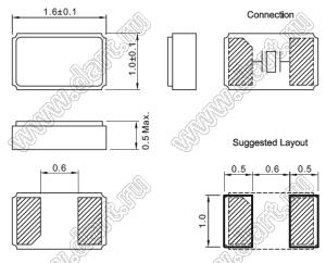 SMD1610 (KX-327FT Geyer, 7K) серия