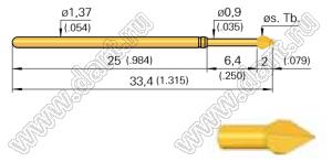 GKS-100-391-130-А-3000 контакт-пробник