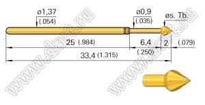 GKS-100-317-170A-3000 контакт-пробник