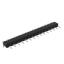 DS1004-01-1x15R1B (PSLM2-15R) вилка цанговая угловая однорядная для выводного монтажа; P=2,0мм; 15-конт.
