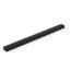 DS1004-01-1x20R1B (PSLM2-20R) вилка цанговая угловая однорядная для выводного монтажа; P=2,0мм; 20-конт.