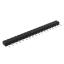 DS1004-01-1x18S1BR1 вилка цанговая прямая однорядная для поверхностного (SMD) монтажа, тип R1; P=2,54мм; 18-конт.