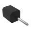 DS1004-01-1x1S1BR1 вилка цанговая прямая однорядная для поверхностного (SMD) монтажа, тип R1; P=2,54мм; 1-конт.