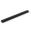 DS1004-01-1x18R1B (PSLM2-18R) вилка цанговая угловая однорядная для выводного монтажа; P=2,0мм; 18-конт.