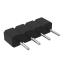 DS1004-01-1x4S1BR1 вилка цанговая прямая однорядная для поверхностного (SMD) монтажа, тип R1; P=2,54мм; 4-конт.