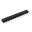 DS1004-01-1x12S1BR1 вилка цанговая прямая однорядная для поверхностного (SMD) монтажа, тип R1; P=2,54мм; 12-конт.