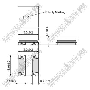 LQH3NPN470MJ0 дроссель SMD проволочный с ферритовым сердечником; 1212 (3030); L=47µH±20%