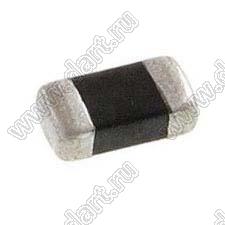 BLM15HG102SN1D дроссель SMD многослойный ферритовый; 0402; 1000(Ом) (±25%)