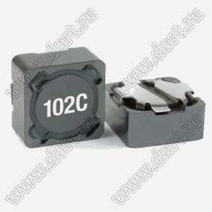 46103C дроссель SMD проволочный экранированный; L=10μH±20%; Iн=2,4А