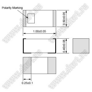 LQP15TN2N0C02 дроссель SMD пленочный немагнитный; 0402 (1005); L=2,0nH±0,2nH