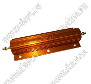 AH (RXG24) 150W 4R7 J резистор постоянный в алюминиевом радиаторе; P=150Вт; R=4,7 (Ом); 5%