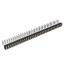 DS1002-09-2x33R13 гнездо цанговое угловое двухрядное для выводного монтажа; P=2,00x2,00мм; 2x33-конт.