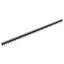 DS1002-05-1x4068 гнездо цанговое прямое однорядное для выводного монтажа; P=2,54мм; 40-конт.